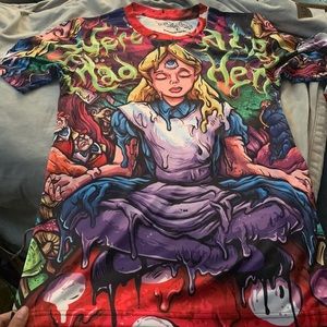 Alice in wonderland shirt